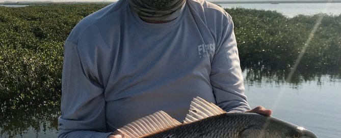 Fly Fishing for Redfish in Port Aransas Texas