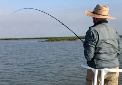 Spring Redfishing in Texas